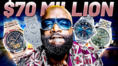 diamond encrusted patek philippe rick ross|Rick Ross airplane.